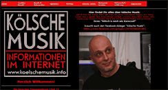 Desktop Screenshot of koelschemusik.info